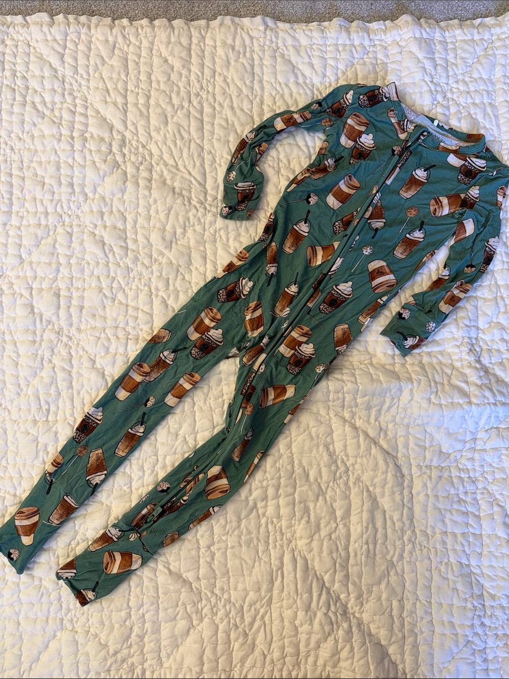 Posh Peanut Morning Brew Print PJs